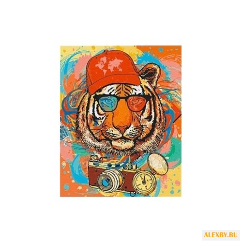 Рыжий кот Картина по номерам