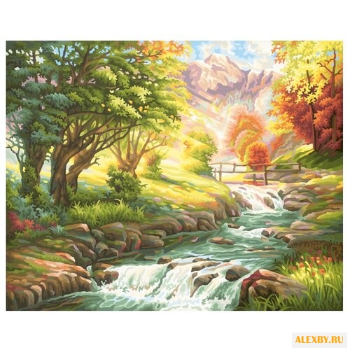 Рыжий кот Картина по номерам