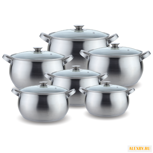 Набор кастрюль Kelli KL-4204 12