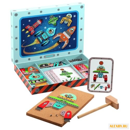 DJECO Деревянная мозаика