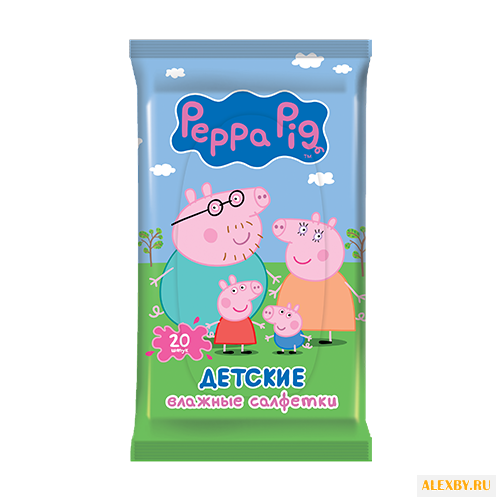 Влажные салфетки Авангард Peppa