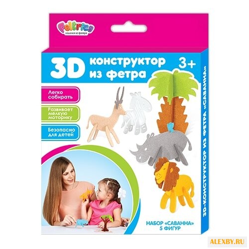 Набор пазлов Feltrica 3D