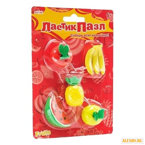 Бумбарам ластик-пазл Фруктовое