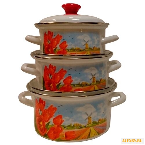 Набор кастрюль КМЗ Страна