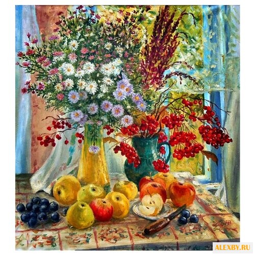 Рыжий кот Картина по номерам