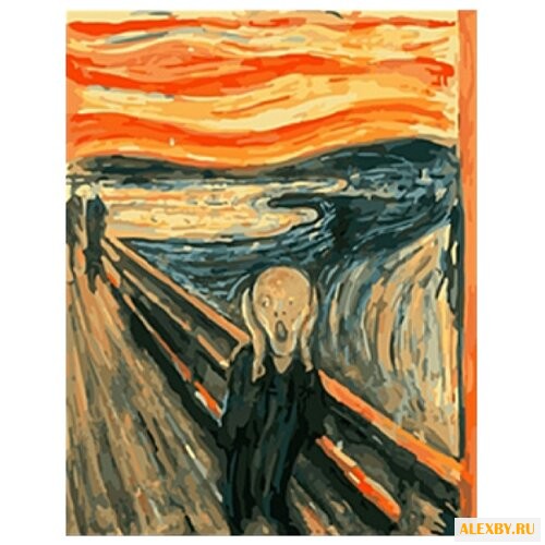 Рыжий кот Картина по номерам