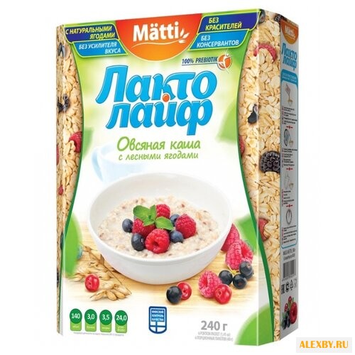 Matti Каша Лактолайф с лесными