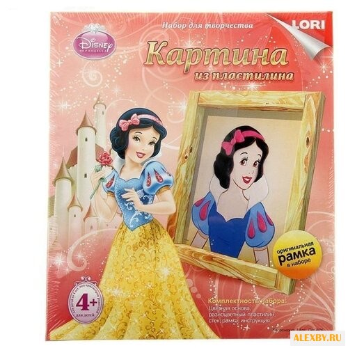 Пластилин LORI Картина из