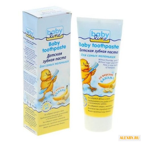 Зубная паста BabyLine со вкусом