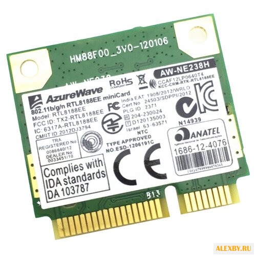 Wi-Fi адаптер AzureWave AW-NE238H