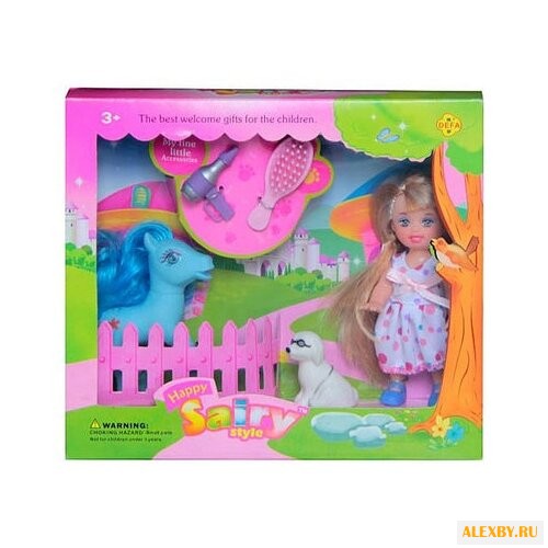 Кукла Defa Lucy Сайри с пони 10