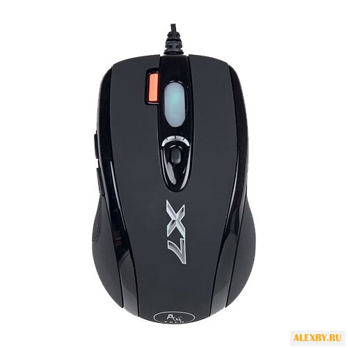 Мышь A4Tech X-718BK Black USB
