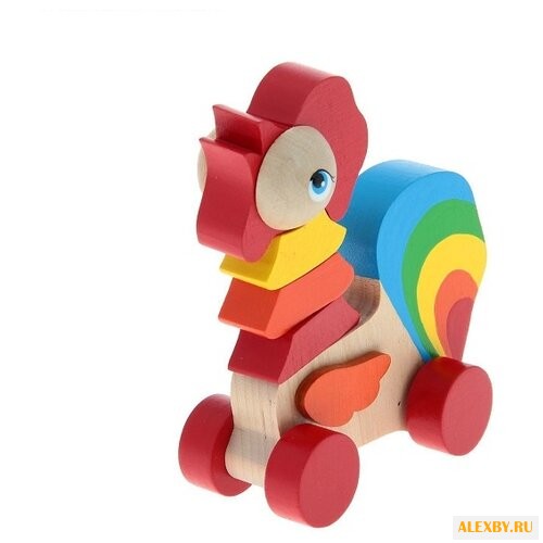 Каталка-игрушка Крона Петушок