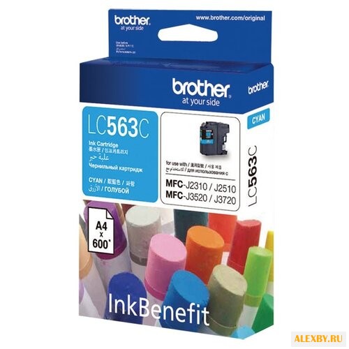 Картридж Brother LC-563C