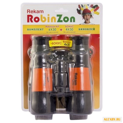 Бинокль Rekam Robinzon Kit 6x30