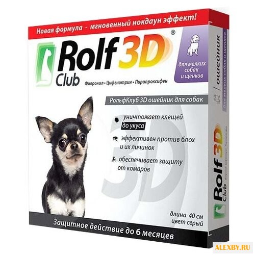 RolfСlub 3D Ошейник от клещей и
