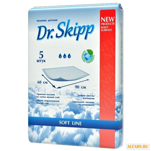 Одноразовые пеленки Dr. Skipp