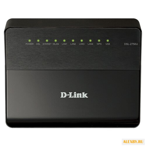 Wi-Fi роутер D-link DSL-2750U