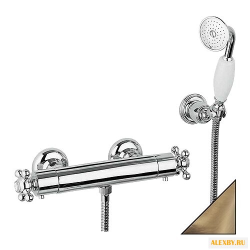 Термостатический двухрычажный