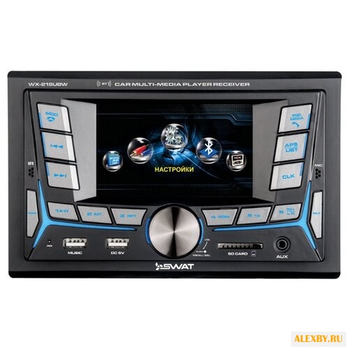 Автомагнитола SWAT WX-218UBW