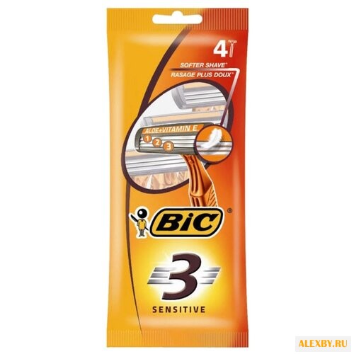 Бритвенный станок Bic 3 Sensitive