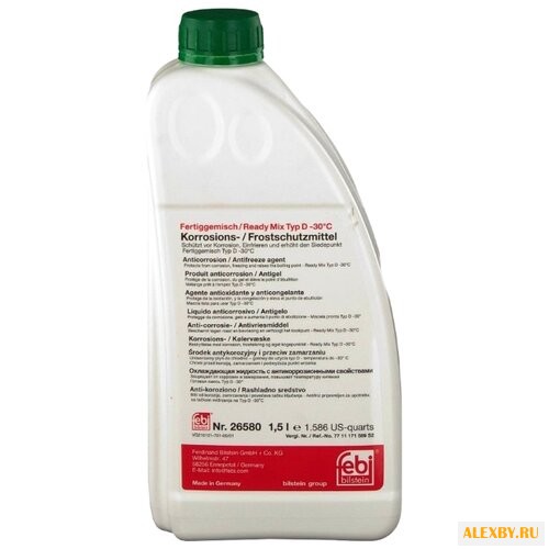 Антифриз Febi Ready Mix –30 °C