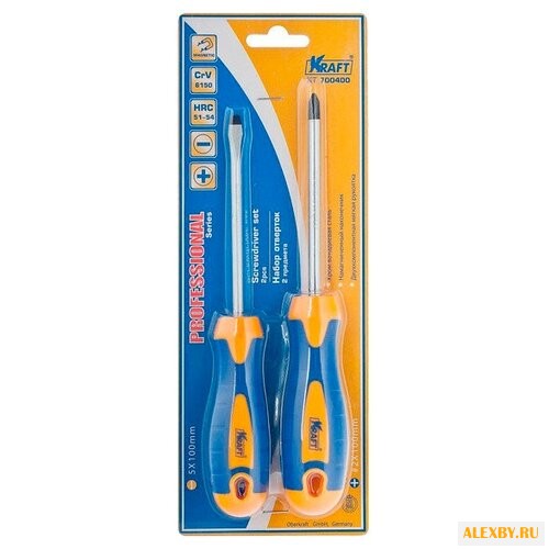 Набор отверток KRAFT KT 700400