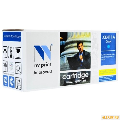 Картридж NV Print CE411A для HP
