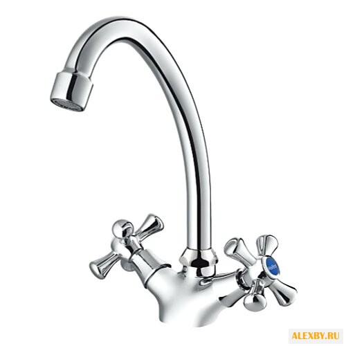 Двухрычажный смеситель для