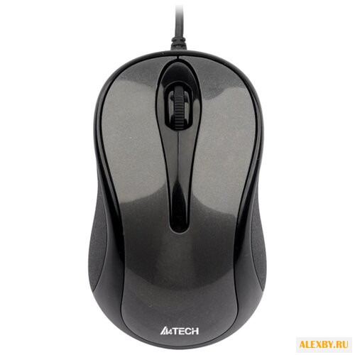 Мышь A4Tech N-350-1 Black-Grey