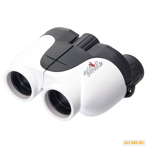 Бинокль Veber 8x25 белый-черный