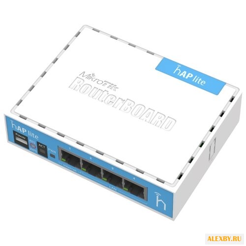 Wi-Fi роутер MikroTik hAP lite