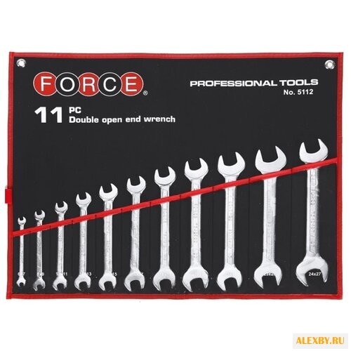 Набор гаечных ключей FORCE 5112