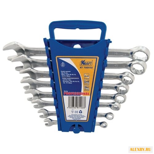 Набор гаечных ключей KRAFT KT