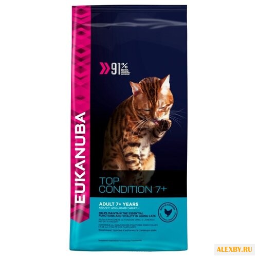 Корм для кошек Eukanuba Senior