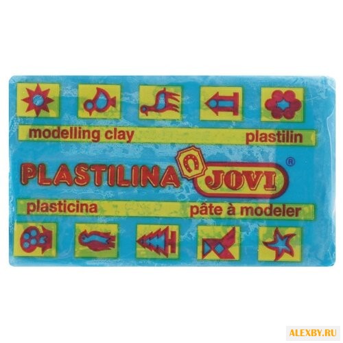 Пластилин JOVI Голубой 50 г 7012U