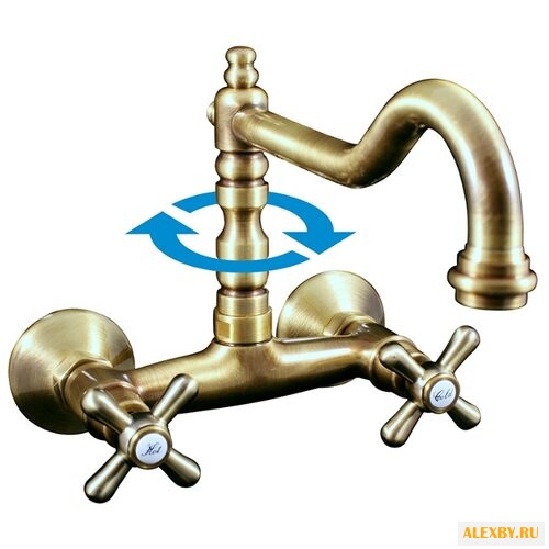 Двухрычажный смеситель для