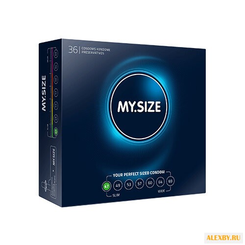 Презервативы MY.SIZE 47*160