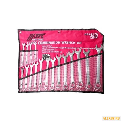 Набор гаечных ключей JTC AE2417S