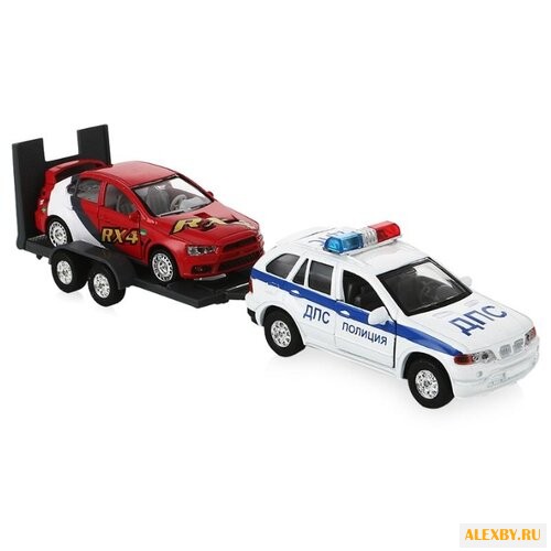 Набор машин ТЕХНОПАРК Эвакуатор