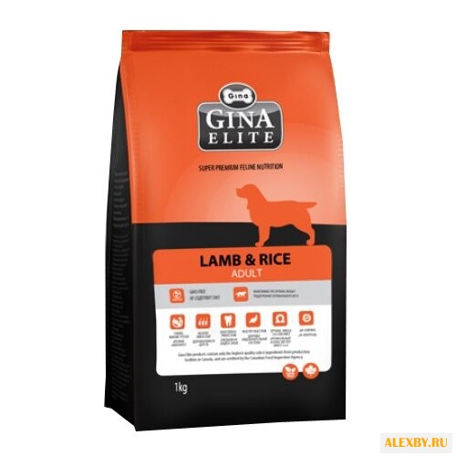 Корм для собак Gina Elite Lamb