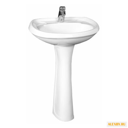 Раковина с пьедесталом 56 см