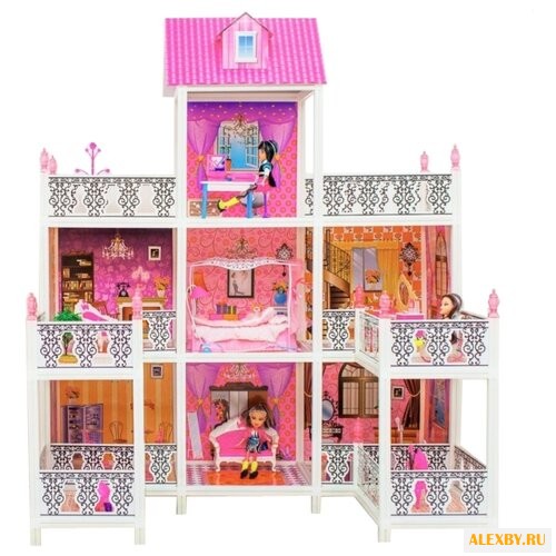 PAREMO 3-этажный кукольный дом