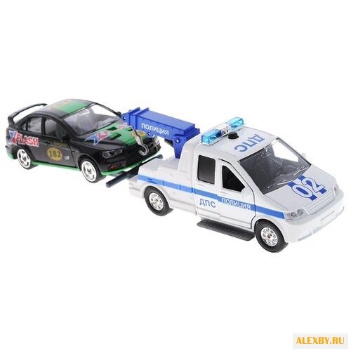 Набор машин ТЕХНОПАРК Эвакуатор