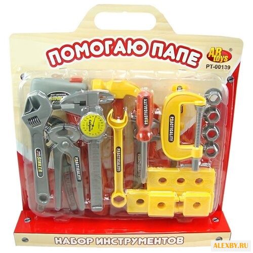 ABtoys Помогаю Папе на блистере