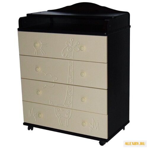 Пеленальный комод Антел Ульяна