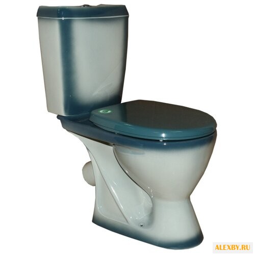 Унитаз ROSA Ресса зеленый