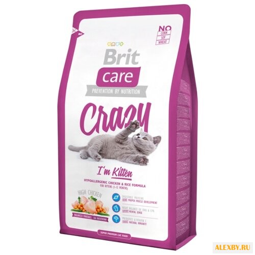 Корм для кошек Brit Care Crazy