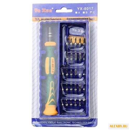 Отвёртка со сменными битами Ya