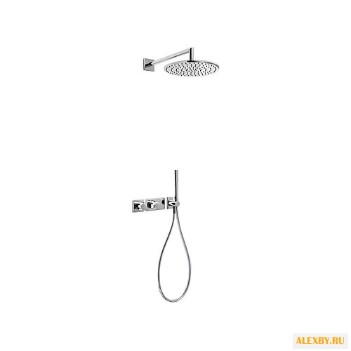 Верхний душ TRES Block System